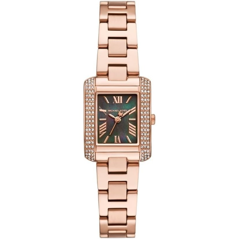 image:imageMichael Kors MK2983 Emery ThreeHand WatchPetite Rose GoldBrown Dial