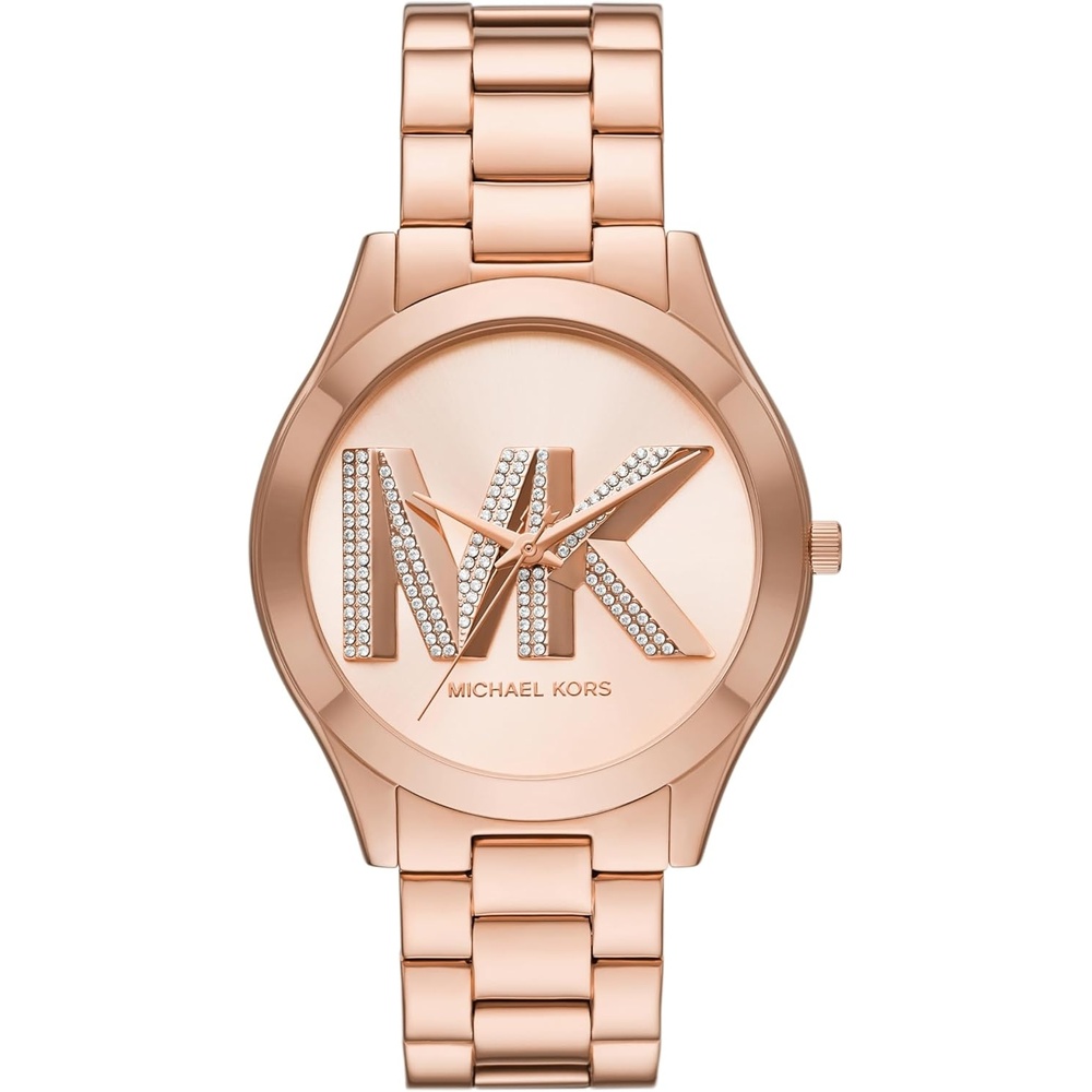 image:imageMichael Kors MK3178 Slim RunwayRose Gold Logo