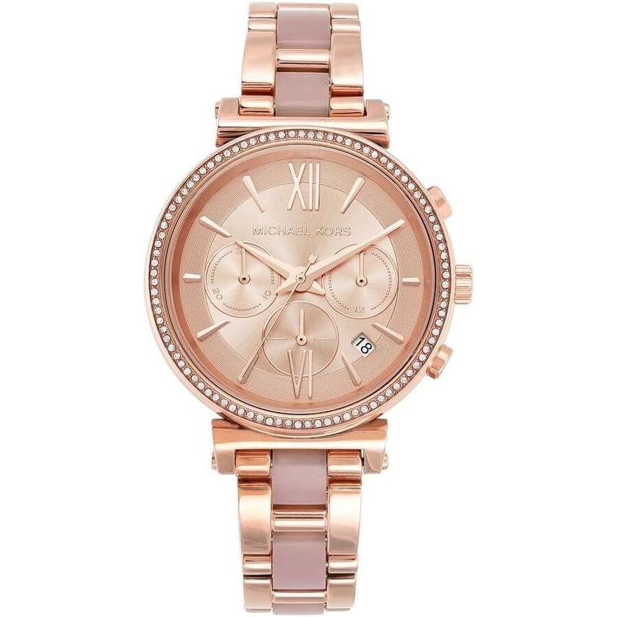 image:imageMichael Kors MK5353 Parker Chronographose GoldPink