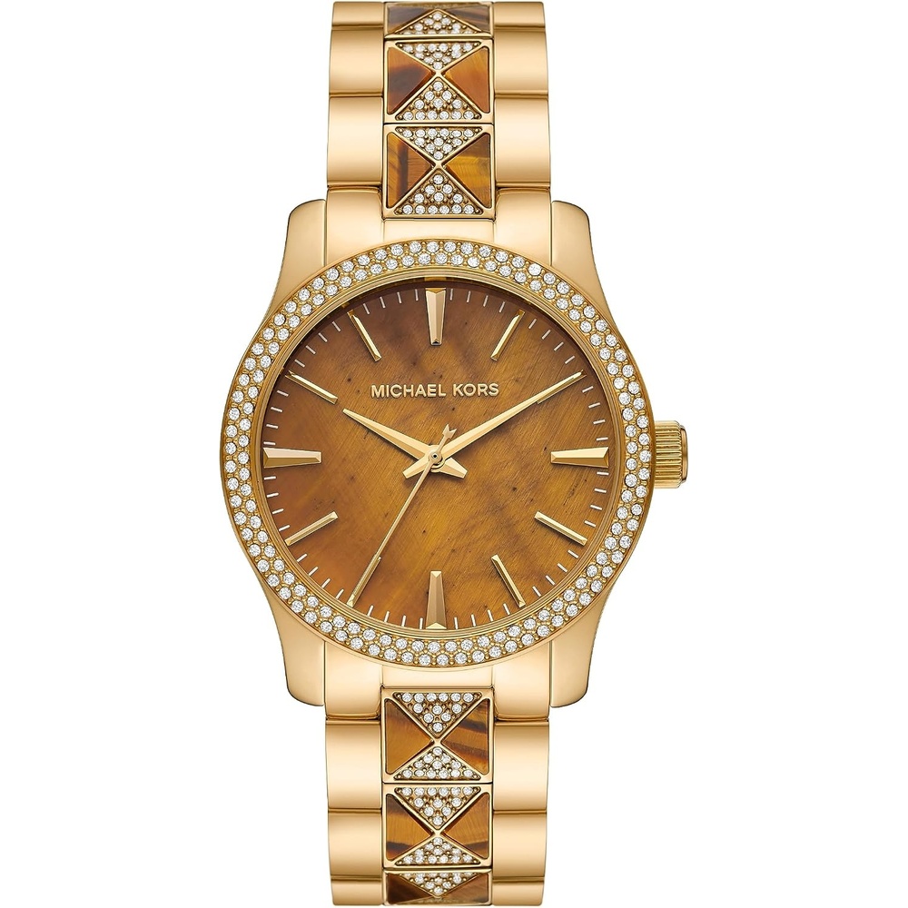 image:imageMichael Kors MK7354 Runway ThreeHandGoldYellow