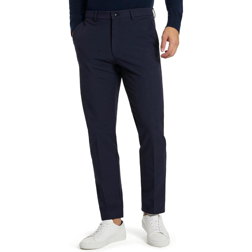 image:imageMichael Kors Mens Bedford Classic Fit Dress Pants  Stretch Fabric Chino Pant  Kahki Pant for Business amp Casual WearNavy