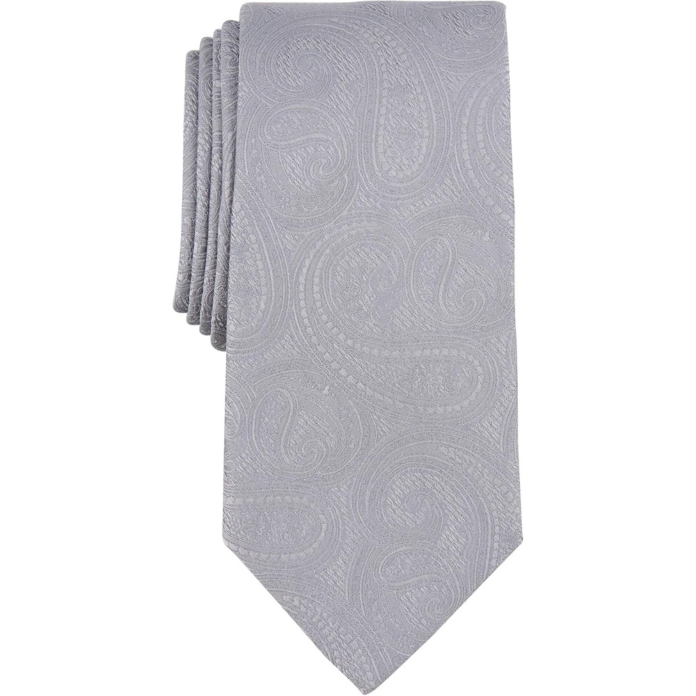 image:imageMichael Kors Mens Rich Texture Paisley TieGrey