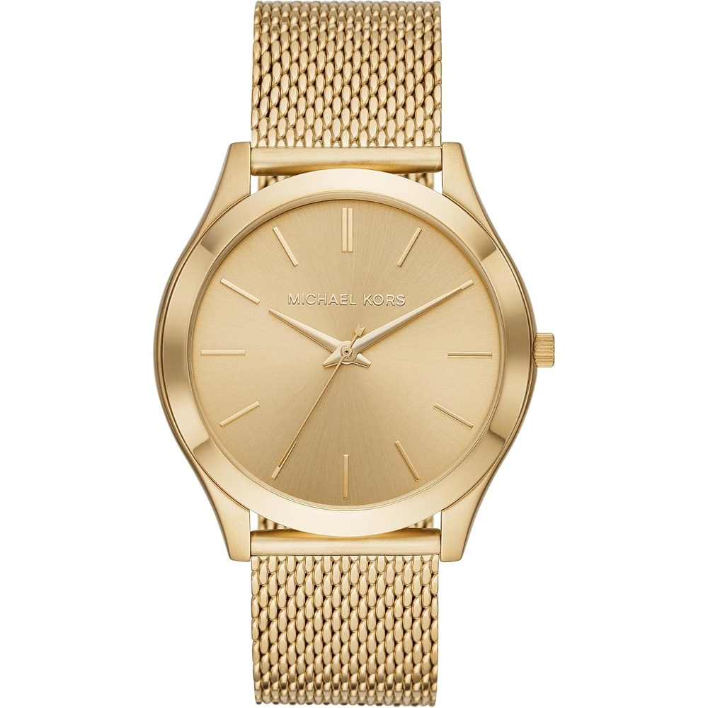image:imageMichael Kors Oversized Slim Runway Mens Watch Stainless Steel Watch for MenGold Mesh