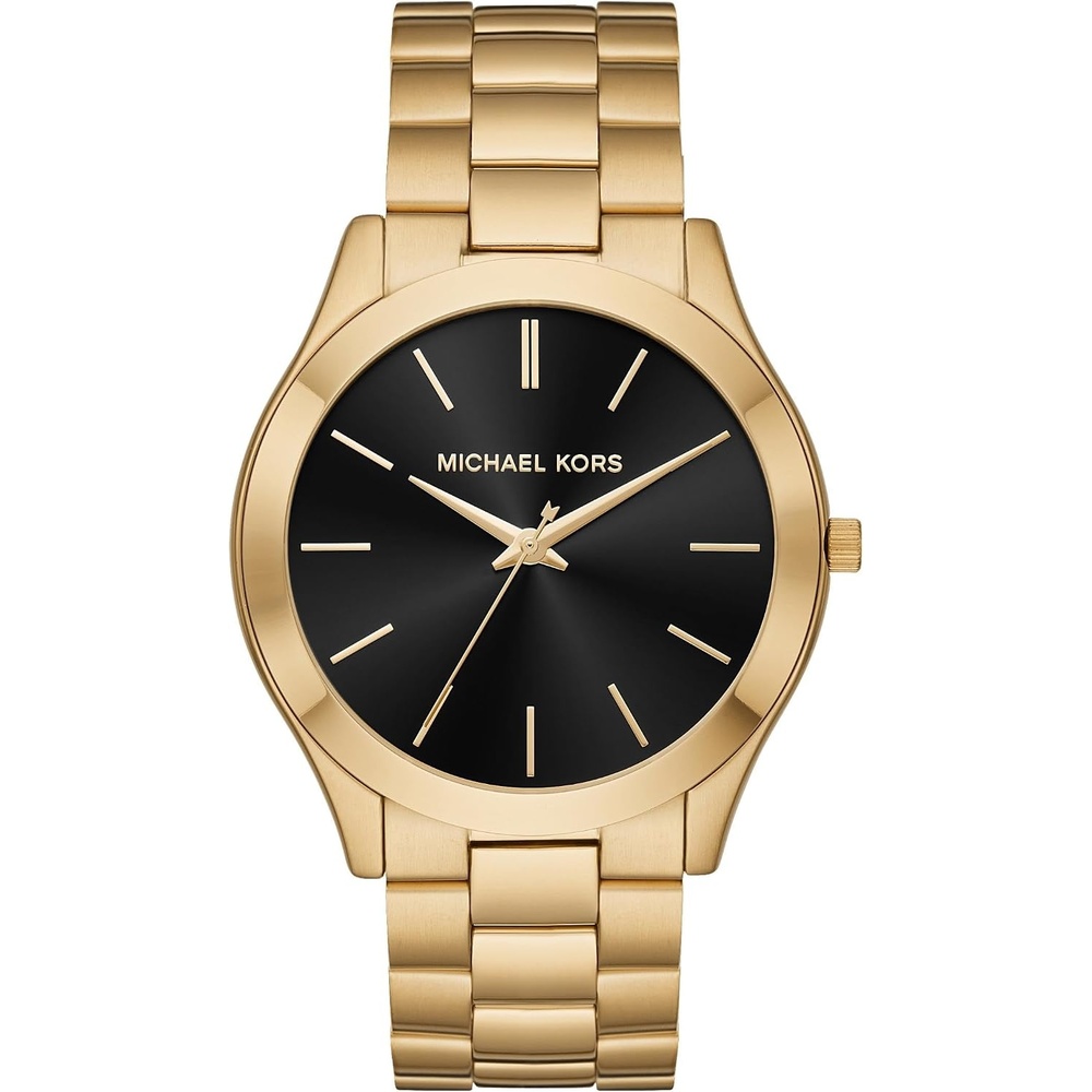 image:imageMichael Kors Oversized Slim Runway Mens Watch Stainless Steel Watch for MenGoldBlack