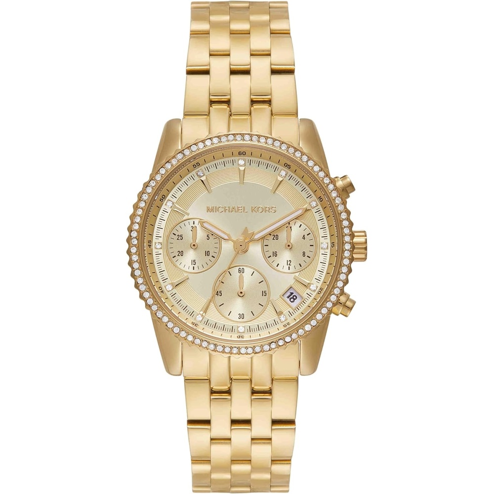 image:imageMichael Kors Watch for Women Bryant Chronograph GoldTone Stainless Steel Womens Watch