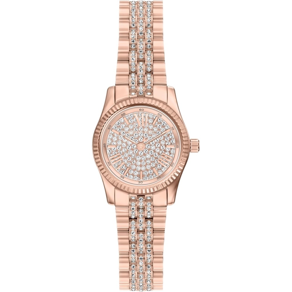 image:imageMichael Kors Womens Lexington ThreeHand Rose GoldTone Stainless Steel Watch Model MK7576