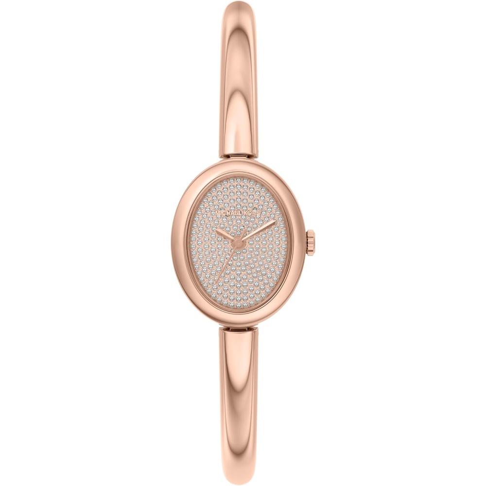 image:imageMichael Kors Womens Maude ThreeHand Rose GoldTone Stainless Steel Watch Model MK7594