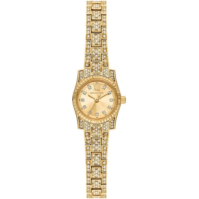 image:imageMichael Kors Womens Watch Lexington ThreeHand GoldTone Stainless Steel Watch for Women