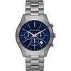 Gunmetal & Blue Chrono