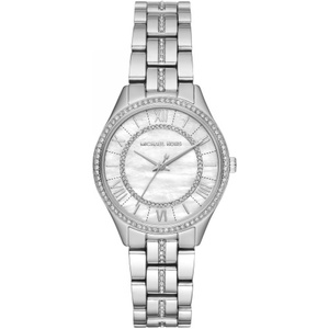 Michael Kors Lauryn Women’s Watch, Stainless Steel Bracelet Watch for Women(Silver Tone)