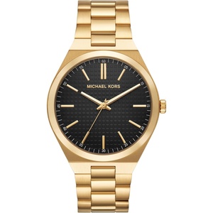 Michael Kors Lennox Men’s Watch, Stainless Steel Chronograph Watch for Men(Gold)