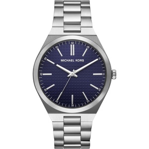 Michael Kors Lennox Men’s Watch, Stainless Steel Chronograph Watch for Men(Silver)