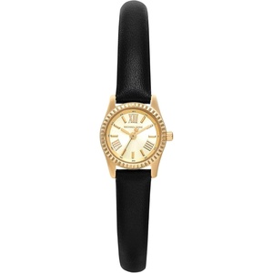Michael Kors Lexington Women’s Watch, Stainless Steel Bracelet or Leather Watch for Women(Micro Gold/Black)
