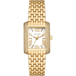Michael Kors MK2983 – Emery Three-Hand Watch(Gold/White Dial)