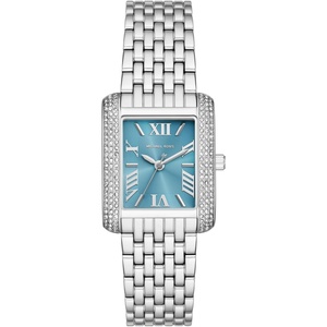 Michael Kors MK2983 – Emery Three-Hand Watch(Silver/Aqua)