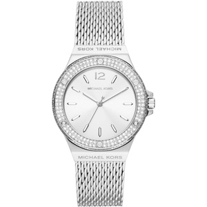 Michael Kors MK7278 – Lennox 3-Hand Watch(Silver Mesh Bracelet)