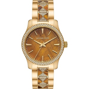 Michael Kors MK7354 – Runway Three-Hand(Gold/Yellow)