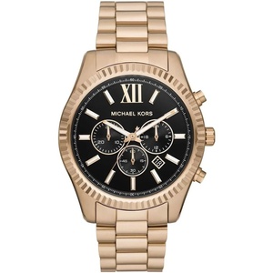 Michael Kors MK8286 – Oversized Lexington Chronograph(Beige Gold)