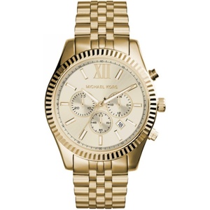 Michael Kors MK8286 – Oversized Lexington Chronograph(Gold Steel)