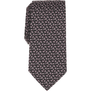 Michael Kors Men’s Cedara Floral Tie(Grey)