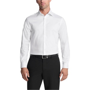 Michael Kors Men’s Dress Shirt Comfort Stretch Regular Fit(White)