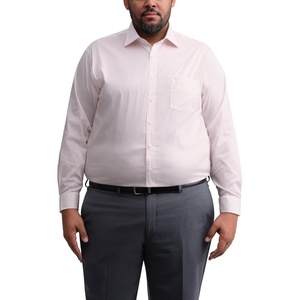 Michael Kors Mens Dress Shirt Travel Stretch Big Fit (Big and Tall)(Peach)