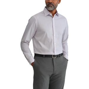 Michael Kors Men’s Dress Shirt Ultra Wrinkle Free Stretch Regular Fit(Peach Multi Check)