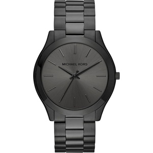 Michael Kors Oversized Slim Runway Men’s Watch, Stainless Steel Watch for Men(Black)