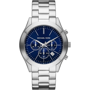 Michael Kors Oversized Slim Runway Men’s Watch, Stainless Steel Watch for Men(Silver Chronograph)