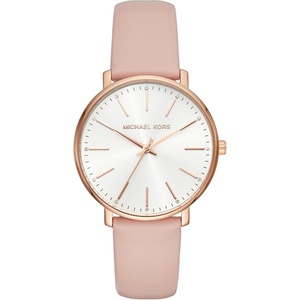 Michael Kors Pyper Women’s Watch, Stainless Steel Watch for Women with Steel, Leather, or Silicone Band(Rose Gold/Pink)