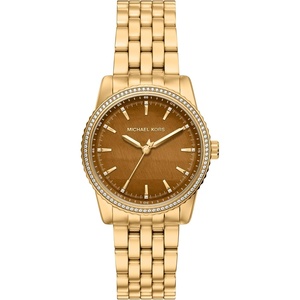 Michael Kors Women’s Bryant Three-Hand Gold-Tone Stainless Steel Watch (Model: MK7581)
