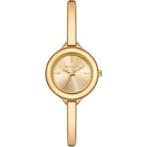Michael Kors Women’s Izzy Three-Hand Gold-Tone Stainless Steel Bracelet Watch (Model: MK4929)