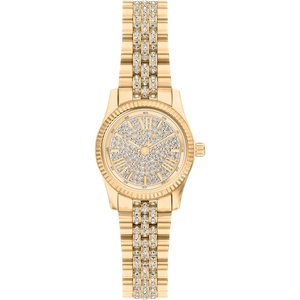 Michael Kors Women’s Lexington Three-Hand Gold-Tone Stainless Steel Watch (Model: MK7575)