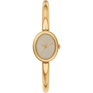 Michael Kors Women’s Maude Three-Hand Gold-Tone Stainless Steel Watch (Model: MK7593)