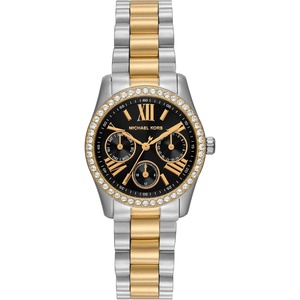 Michael Kors Women’s Watch, Lexington Lux Multifunction Two-Tone Stainless Steel Bracelet Watch for Women