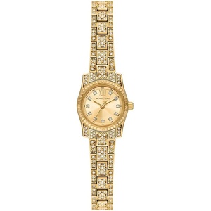 Michael Kors Women’s Watch, Lexington Three-Hand Gold-Tone Stainless Steel Watch for Women