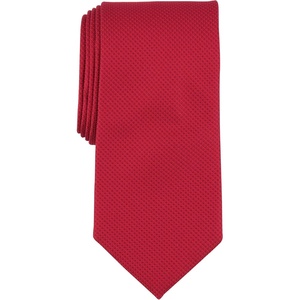 Michael Kors mens Sorento Solid Tie(Red)