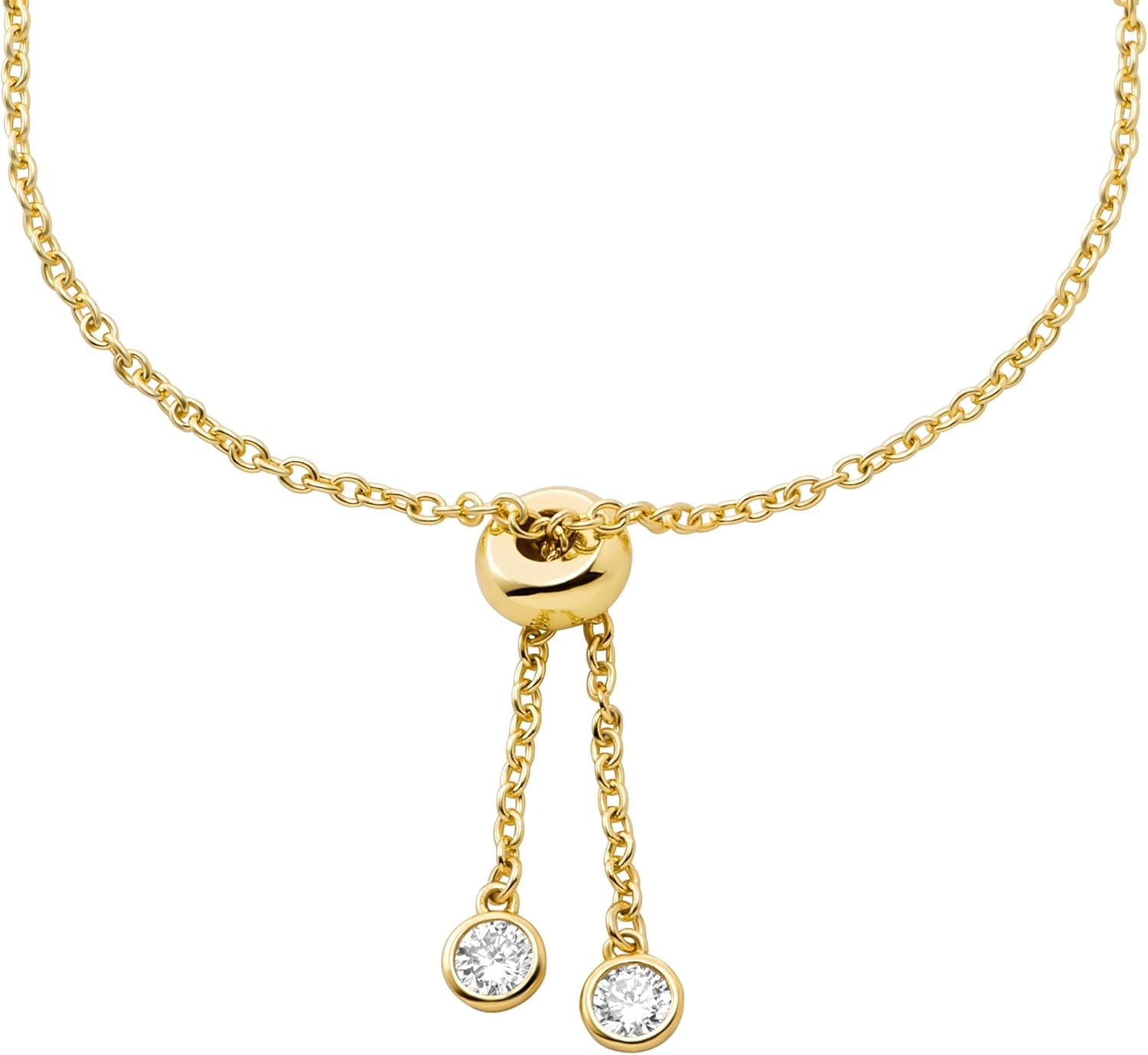 image:imageMichael Kors GoldTone Bracelet for Women Sterling Silver Bracelets Jewelry for WomenGold Double Layer