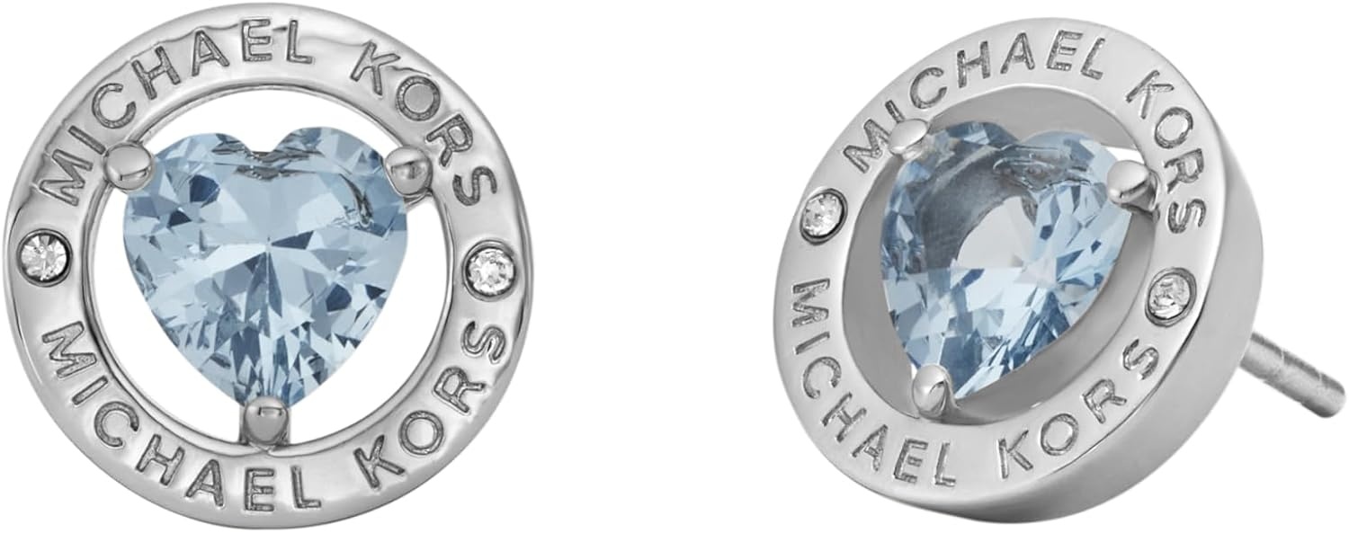 image:imageMichael Kors Jewelry Gift Set for Women Jewelry for WomenSilverBlue NecklaceStuds