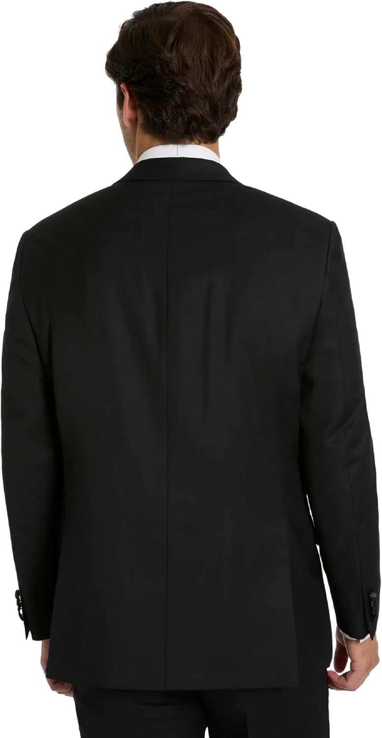 image:imageMichael Kors Mens 3Piece Classic Fit Regular Big amp Tall Suit Separates Blazer Vest amp Pants Weddings Proms amp EventsBlack