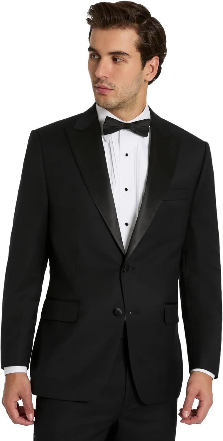 image:imageMichael Kors Mens 3Piece Classic Fit Regular Big amp Tall Suit Separates Blazer Vest amp Pants Weddings Proms amp EventsBlack