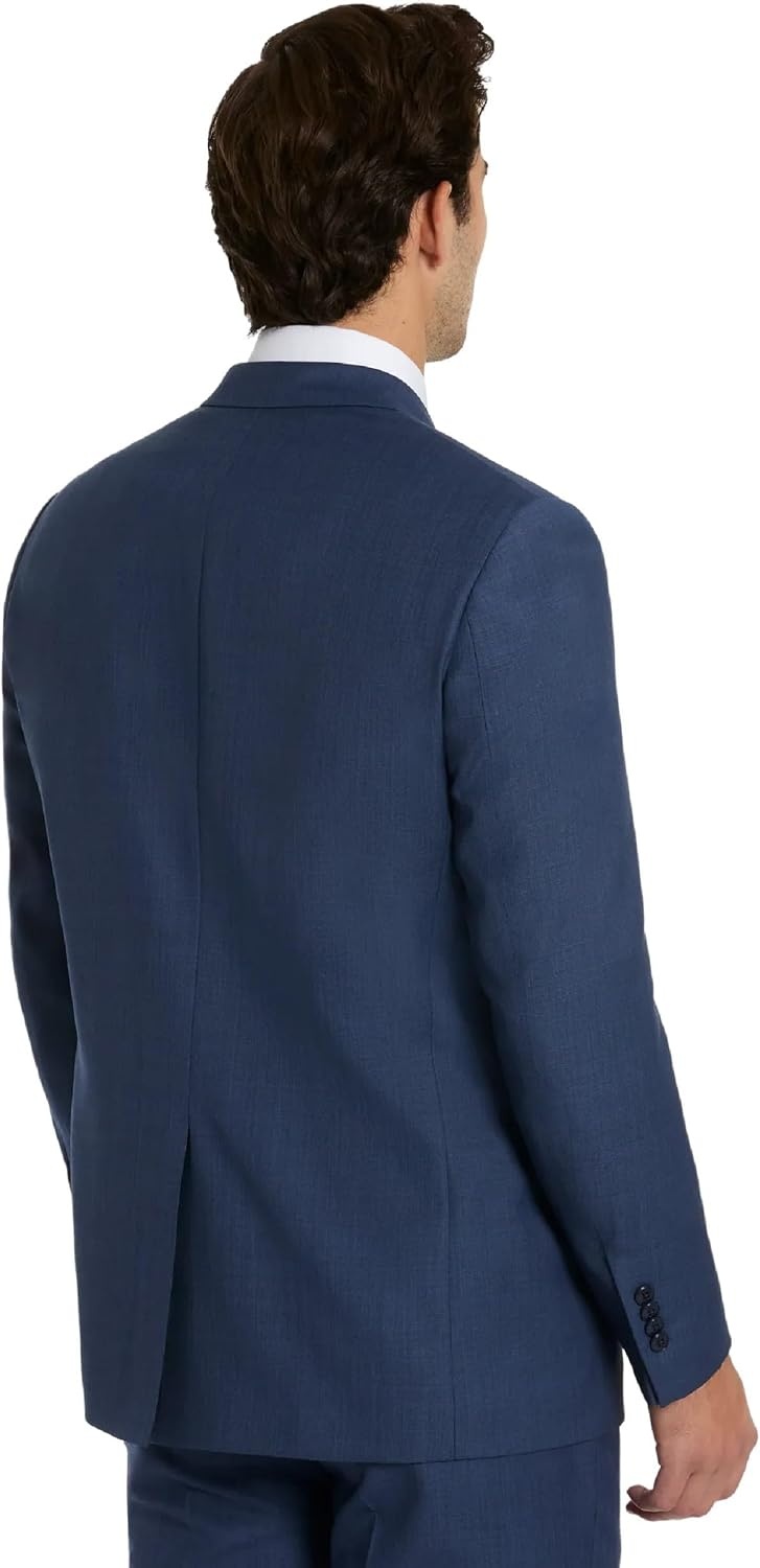 image:imageMichael Kors Mens 3Piece Classic Fit Suit Separates Jackets Weddings amp Formal Events Pants amp Vests Sold SeperatelyLight Blue