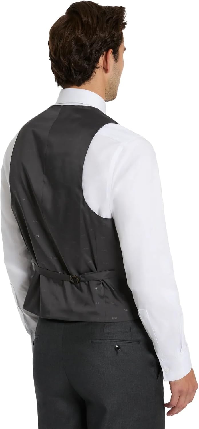 image:imageMichael Kors Mens 3Piece Classic Fit Suit Separates Vests Weddings amp Formal Events Jackets amp Pants Sold SeperatelyGrey