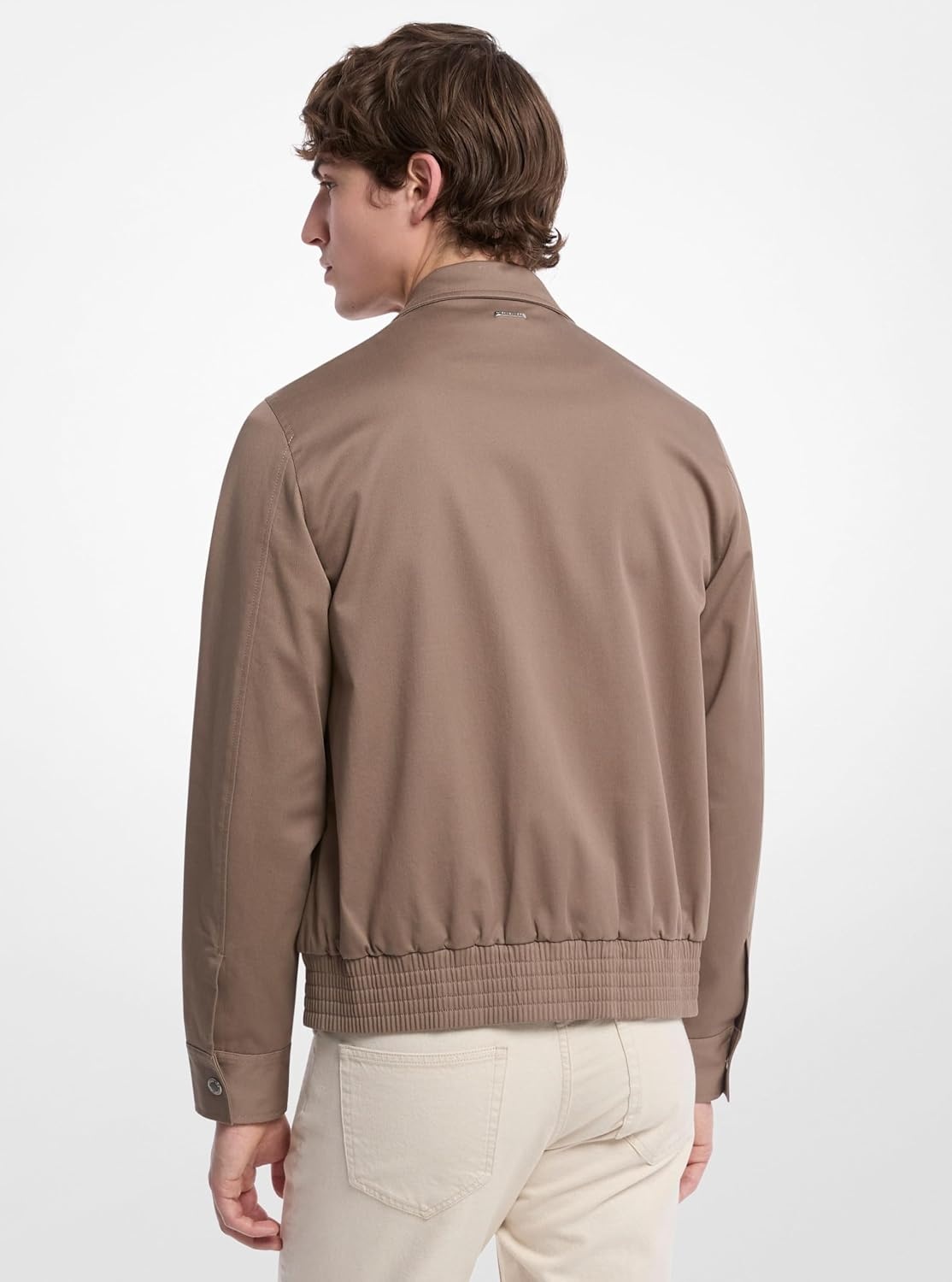 image:imageMichael Kors Mens Cotton Harrington JacketChestnut