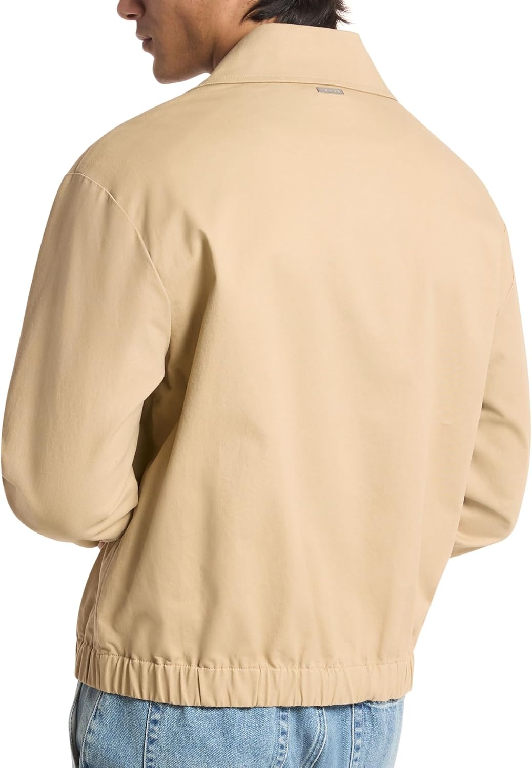 image:imageMichael Kors Mens Cotton Linen Zip JacketKhaki