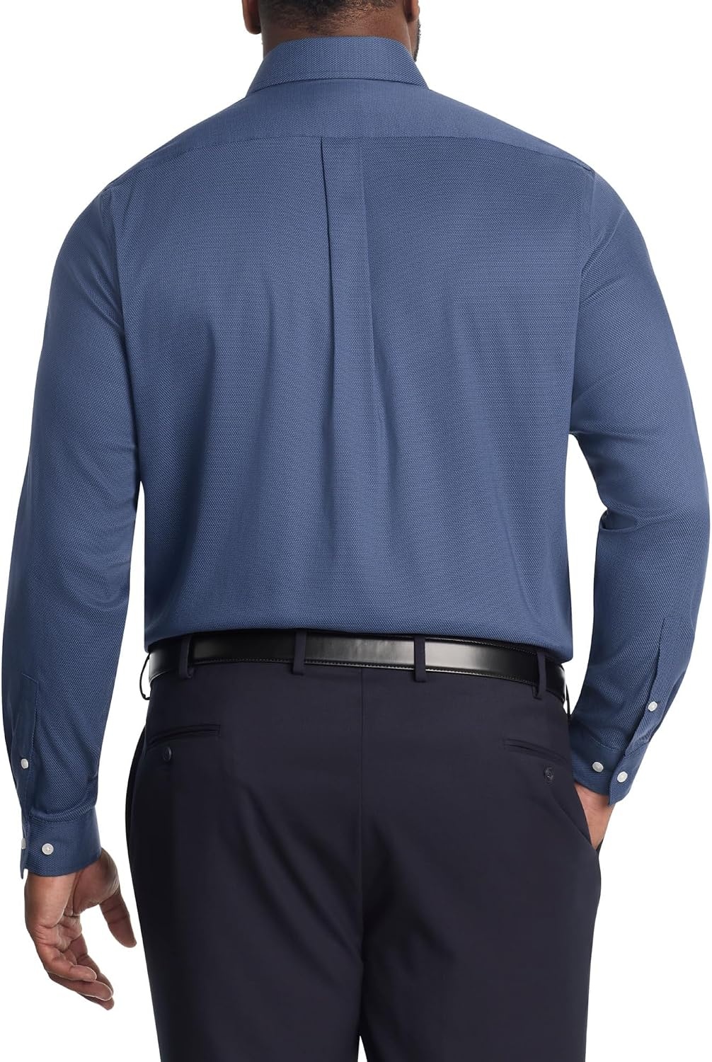 image:imageMichael Kors Mens Dress Shirt Travel Stretch Tall Fit Big and TallNavy