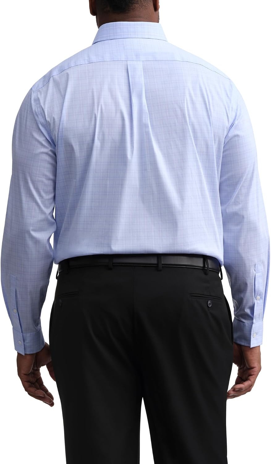 image:imageMichael Kors Mens Dress Shirt Travel Stretch Tall Fit Big and TallPink Multi Plaid
