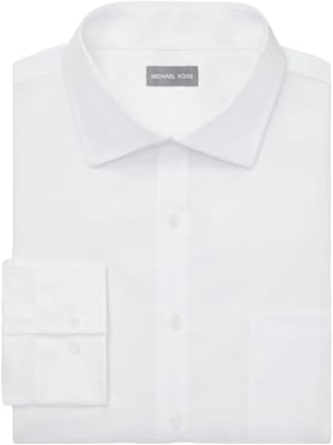 image:imageMichael Kors Mens Dress Shirt Travel Stretch Tall Fit Big and TallWhite