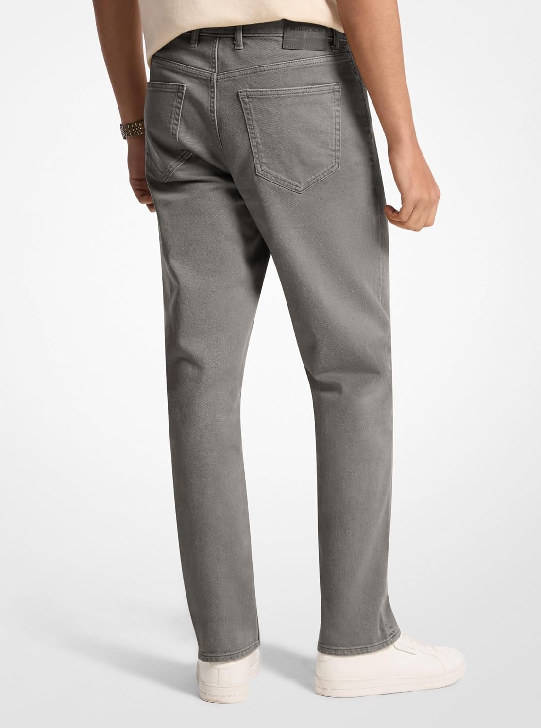 image:imageMichael Kors Mens Finn Straight JeanGumetal Pigment Dye