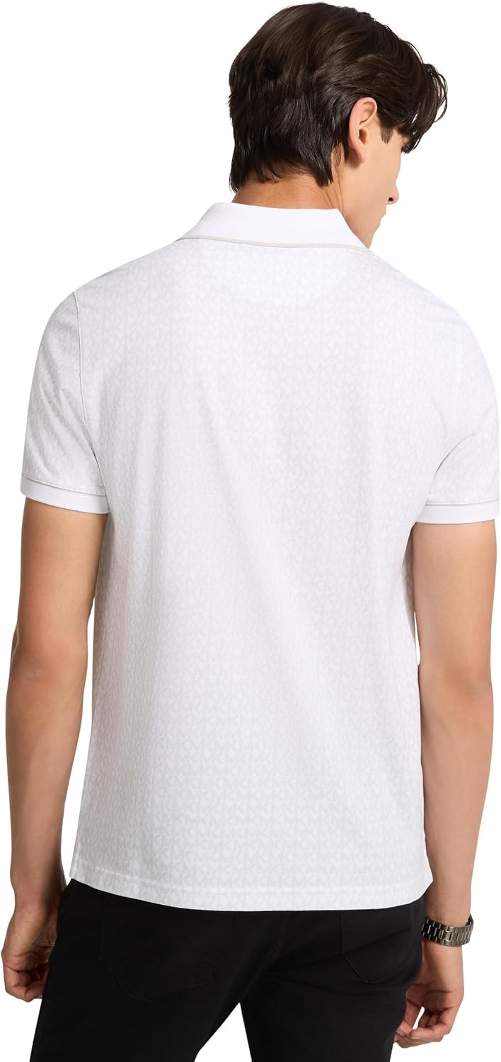 image:imageMichael Kors Mens Gramercy PoloMk SignatureWhite